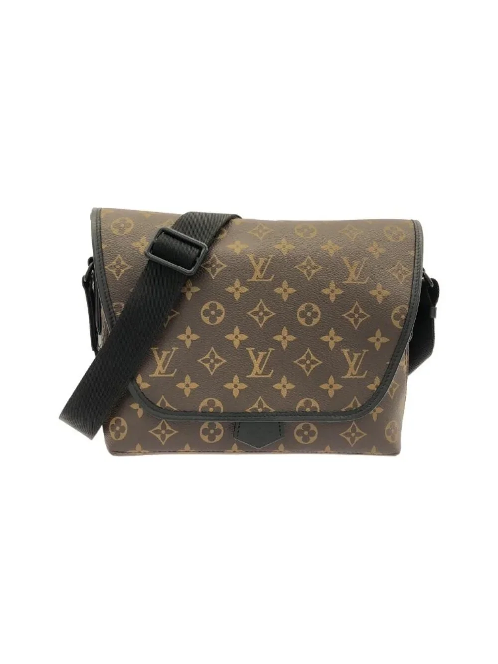 Louis Vuitton Monogram Macassar Magnetic Messenger Shoulder